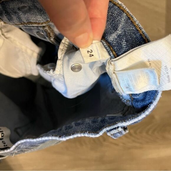 Women's Reformation Serena High Rise Skinny Jeans Button Fly - Picture 14 of 15